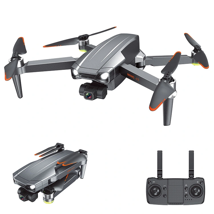 Drone RC à cardan GPS sans balais pliable 5G